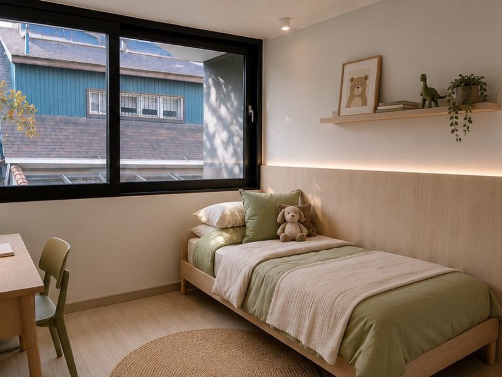 Segundo dormitorio — Departamento 107, Edificio Hamburgo 620
