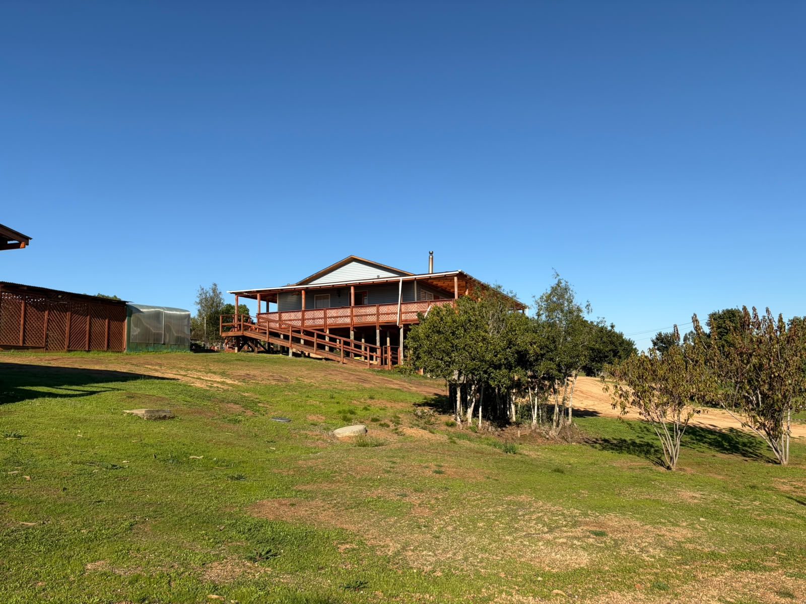 La casa vista desde el terreno — Parcela C1, Parcela Guadalupe